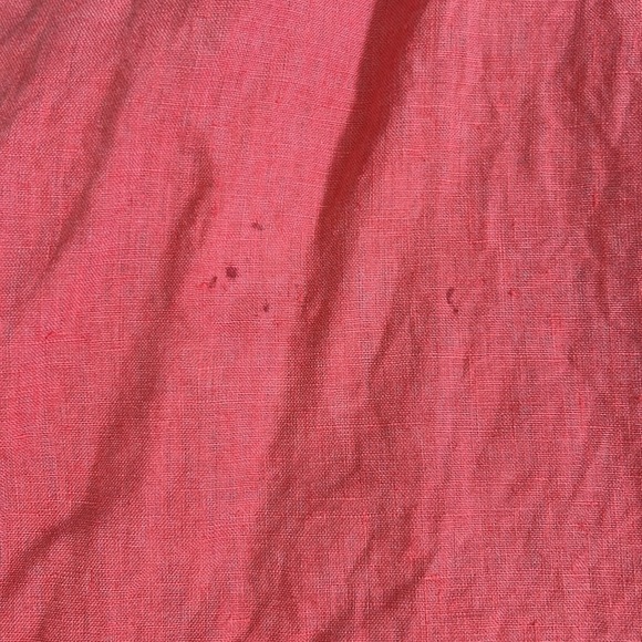 Cynthia Rowley Coral Sleeveless Dress Size  100% linen. - Picture 6 of 7